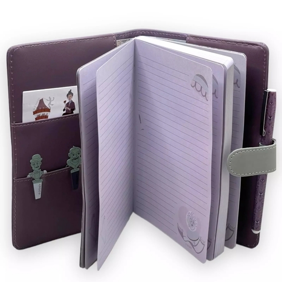 SEALED Disney World Haunted Mansion Journal Notebook Set "Call In The Spirits" - Picture 3 of 5